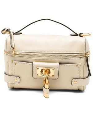 Chloé Paddington Leather Cross Body Bag - Metallic