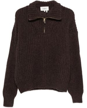 Ba&sh Sweat Beltane À Fermeture Zippée - Marron