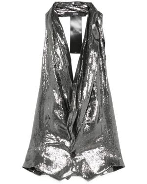 SAPIO Nº 12F Halterneck Waistcoat - Grey