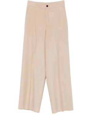 Cellar Door Button-Fastening Trousers - Natural