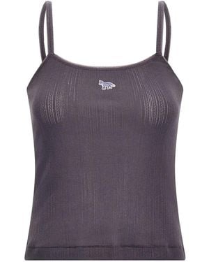 Maison Kitsuné Baby Fox トップ - パープル