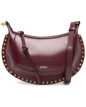 Isabel Marant Oskan Moon Shoulder Bag - Purple