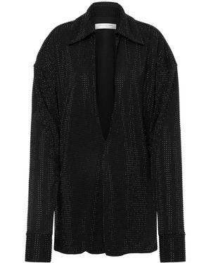 Philosophy Di Lorenzo Serafini Rhinestone Embellished Blouse - Black