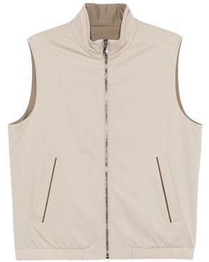 Canali Chaleco Con Cremallera - Neutro
