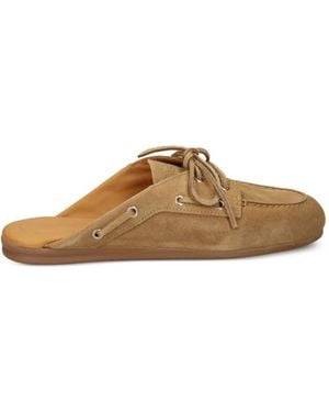 POSA Mules Lacées - Brown