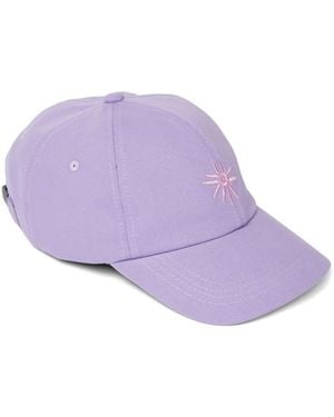 Paul Smith Embroidered Cap - Purple