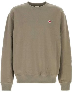 New Balance Logo Sweatshirt - Natural