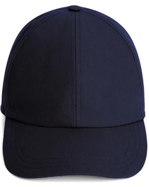 Jil Sander Textured Cotton Hat - Blue