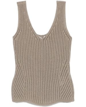 Max Mara Vicini Oberteil - Grau