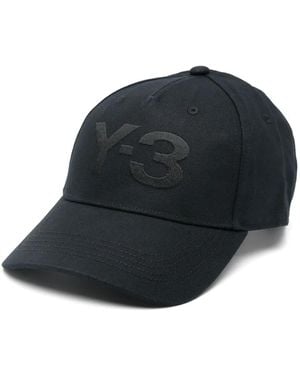 Y-3 Logo Embroidery Baseball Cap Accessories - Blue
