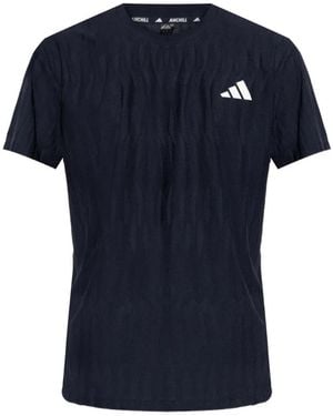 adidas Logo-Detail T-Shirt - Blue