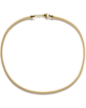 Azlee 18K Divine Chain Necklace - White