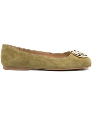 Michael Kors Milan Ballet Flats - Green