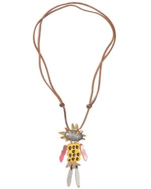 Bimba Y Lola Collar Dancer Con Colgante - Metálico