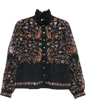Antik Batik Arima Blouse - Black