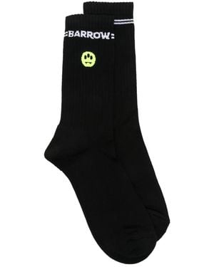 Barrow Calcetines Con Detalles De Rayas - Negro