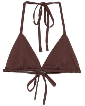 Myra Swim Vera Triangle Bikini Top - Brown