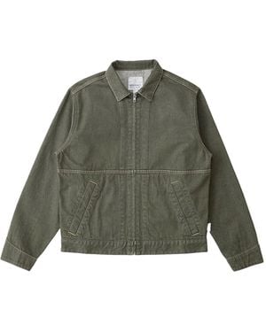 Gramicci Japanese Slub Denim Jacket - Green