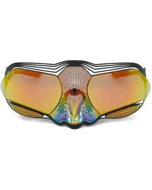 Nike Zeus Shield-Frame Sunglasses - Natural
