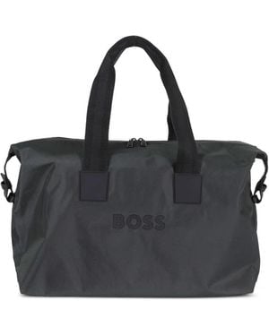BOSS Reisetasche Mit Logo - Schwarz