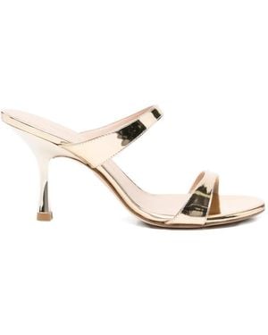 Stuart Weitzman Nudist Slide Pumps - White