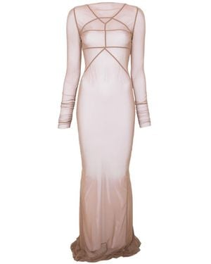 Rick Owens Temple Maxi Dress - Pink
