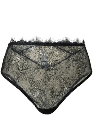 Twinset Cut-Out Detailing Briefs - Grey