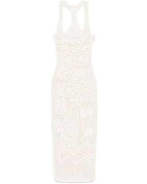 Cult Gaia Nissa Midi Dress - White