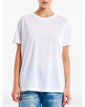 ViCOLO Crew-Neck Short-Sleeve T-Shirt - White