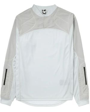 GR10K Combact Panelled Long-Sleeve Top - Grey