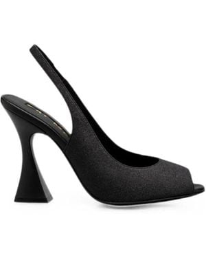 Kat Maconie Slingback-Pumps Mit Glitter-Effekt - Schwarz