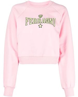 Chiara Ferragni ロゴ スウェットシャツ - ピンク