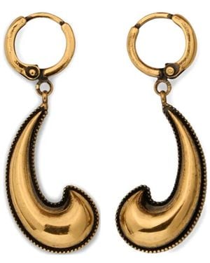 Etro Pendientes Con Detalle De Cachemira - Metálico
