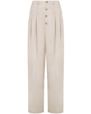 Moschino High-Waisted Pants - White