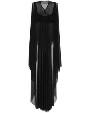 Atu Body Couture Body À Effet De Transparence - Noir