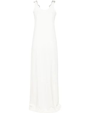 Stella McCartney Chain-Strap Gown - White