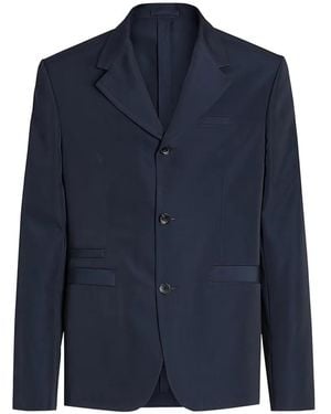 Ferragamo Three-Button Blazer - Blue
