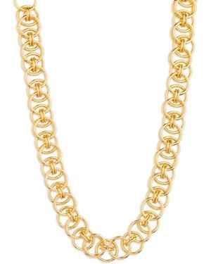 FEDERICA TOSI Lace Bella Link Necklace - Metallic