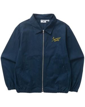 Service Works Twill Zip Jacket - Blue