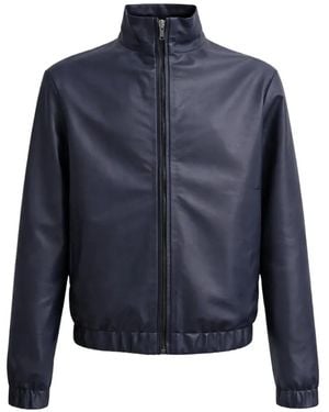 Franzese Collection Veste À Design Réversible - Bleu