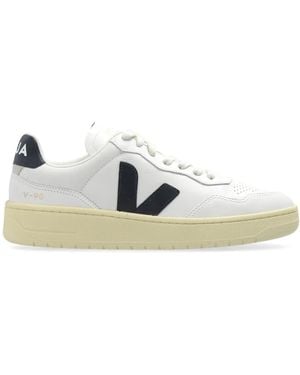 Veja V-90 Chromefree レザースニーカー - ホワイト