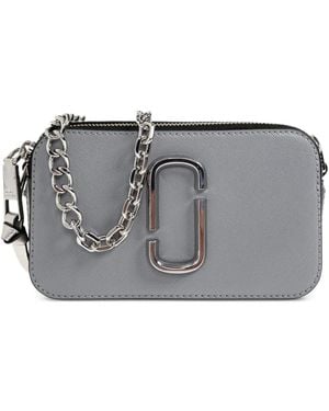 Marc Jacobs Bolso Snapshot Mini Rectangular - Gris