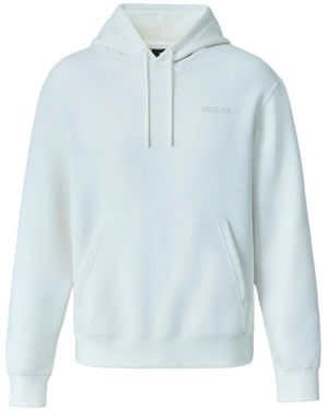 Mackage Sudadera Kolton Con Detalle Del Logo Y Capucha - Azul