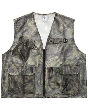 South2 West8 Bush Trek Mesh Vest - Gray