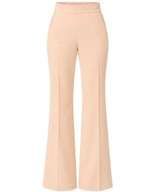 Twinset Elasticated Flared Pants - White