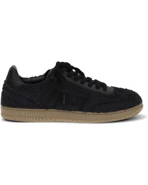 Balmain Swan Trainers - Black