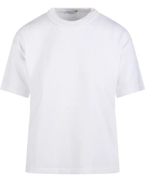 Daniele Fiesoli Ribbed Crew Neck T-Shirt - White