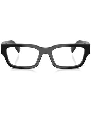 Prada Square Frame Glasses - Black