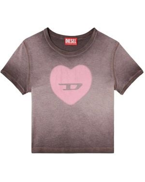 DIESEL T-Ele T-Shirt - Purple