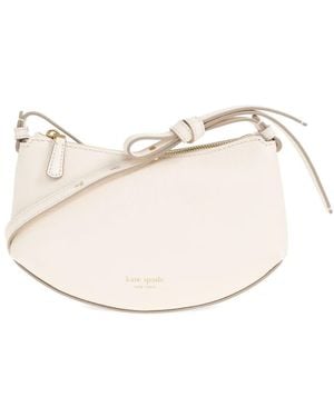 Kate Spade Bandolera Crescent de piel - Neutro